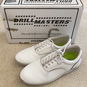 Drill Masters Marching Band White Shoes M7.5/W9.5